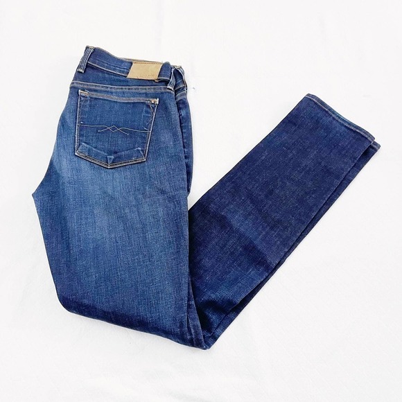 Massimo Dutti Skinny Fit Denim Jeans SZ2 - Picture 8 of 8